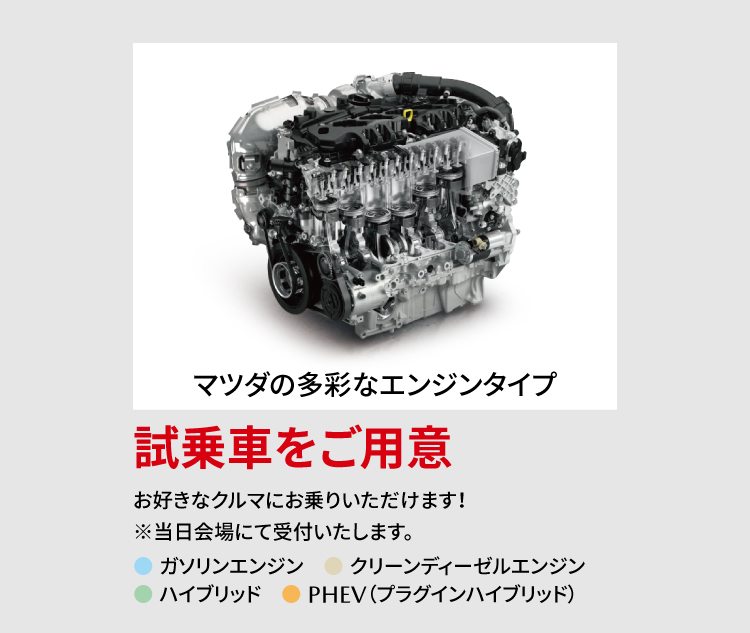 試乗車をご用意