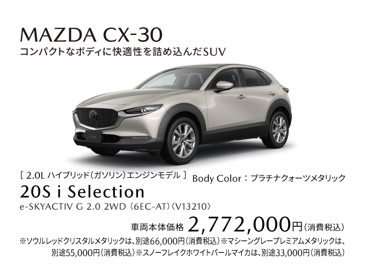 CX30 iセレクション